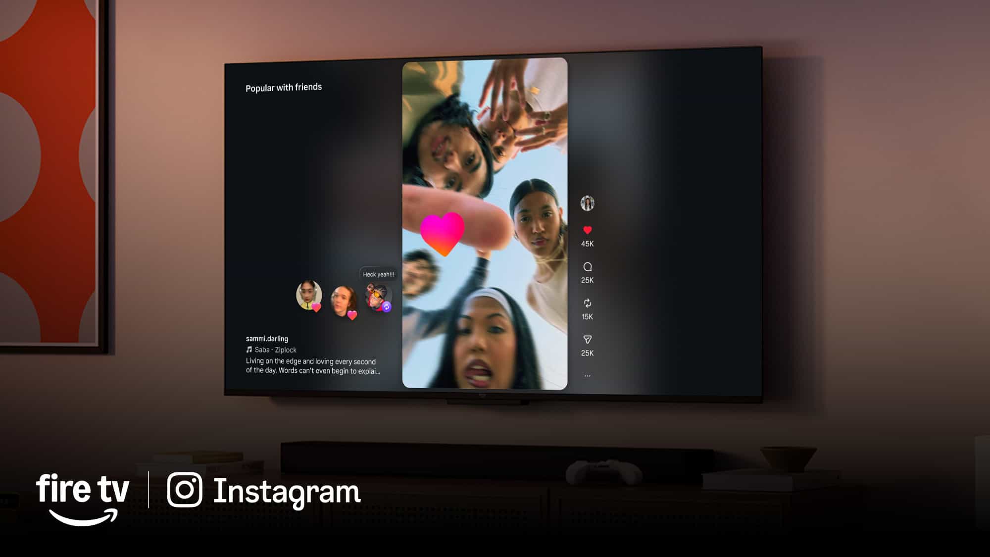 Instagram da el salto al televisor: Meta lanza Instagram for TV junto a Amazon